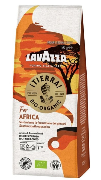 Kawa mielona Lavazza Tierra for Africa 180g – NIEDOSTĘPNY