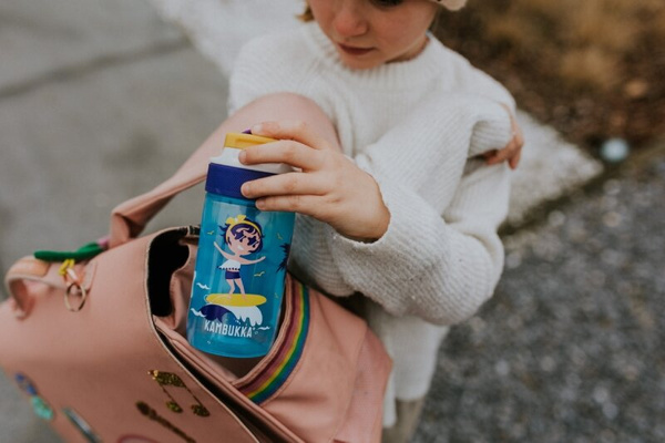 Butelka na wodę dla dzieci Kambukka Lagoon 400ml - Surf Girl