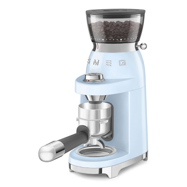 Młynek do kawy Smeg CGF03PBEU - Pastelowy błękit