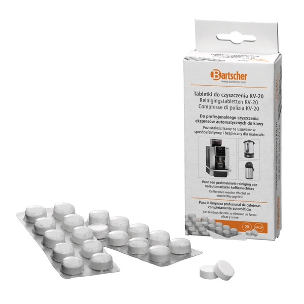Tabletki do czyszczenia Bartscher KV-20 - 20szt.