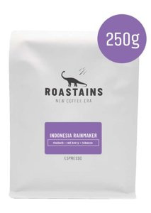 Kawa ziarnista Roastains Indonezja Rainmaker ESPRESSO 250g - NIEDOSTĘPNY