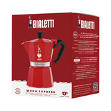 Kawiarka Bialetti Moka Express Nutcracker 6tz - Czerwona – NIEDOSTĘPNY