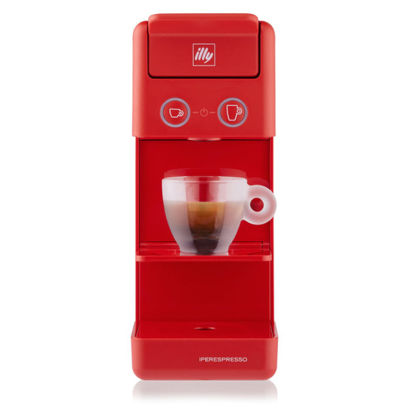 Ekspres do kawy illy Francis Francis Y3.3 - Czerwony