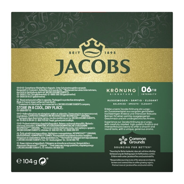 OUTLET - Kapsułki do Nespresso Jacobs Kronung Signature 20 szt.