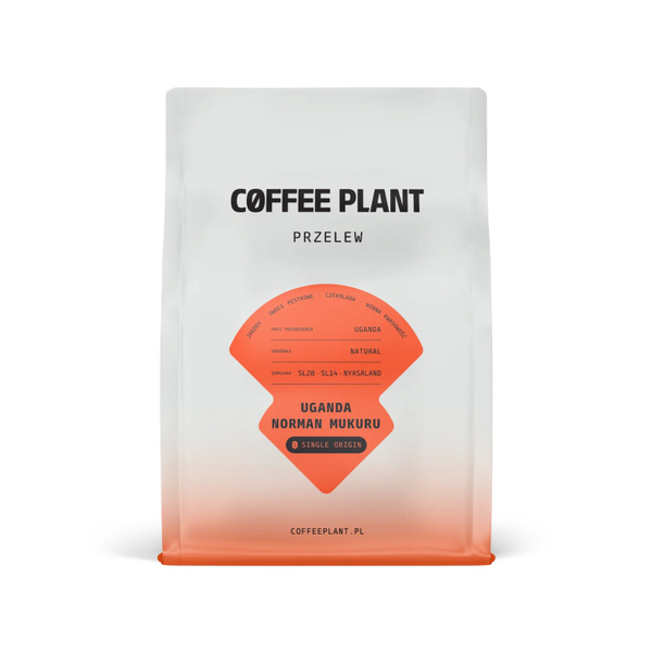 Kawa ziarnista COFFEE PLANT Uganda Norman Mukuru 250g – NIEDOSTĘPNY