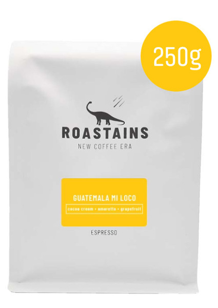 Kawa ziarnista Roastains Gwatemala Mi Loco ESPRESSO 250g - NIEDOSTĘPNY