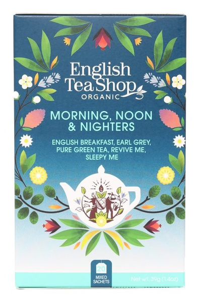 Herbata English Tea Shop Morning Noon Nighters 20 saszetek
