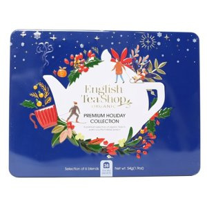 Herbata świąteczna English Tea Shop Premium Holiday Collection Blue - 36 saszetek - NIEDOSTĘPNY - opinie w konesso.pl