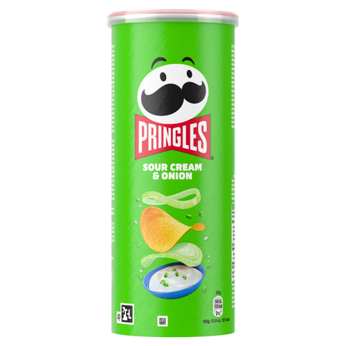 Pringles Sour Cream & Onion 125g