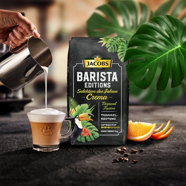 Kawa ziarnista Jacobs Barista Editions Tropical Fusion 1kg - NIEDOSTĘPNY