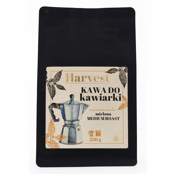 Kawa mielona HARVEST Kawa do kawiarki 250g – NIEDOSTĘPNY