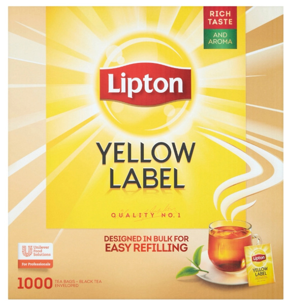 Czarna herbata Lipton Yellow Label 1000x1,8g
