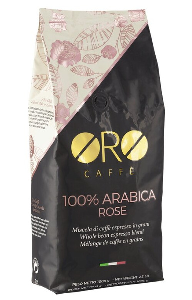 Kawa ziarnista Oro Caffe 100% Arabica Rose 1kg