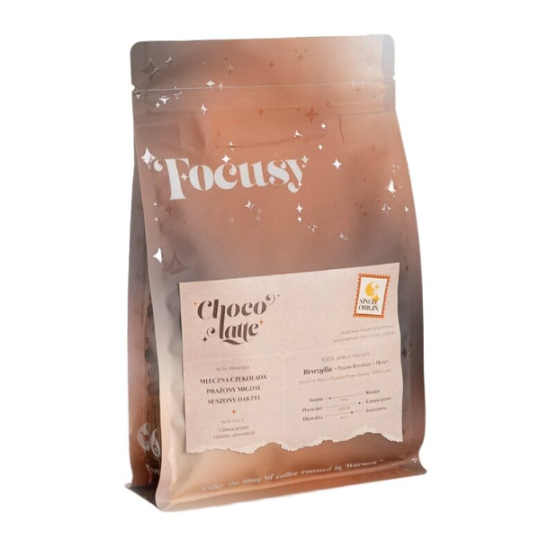 Kawa ziarnista Focusy ChocoLatte - słodkie i kremowe espresso 250g