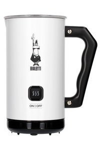Elektryczny spieniacz do mleka Bialetti Milk Frother MKF02 Bianco - Biały - opinie w konesso.pl