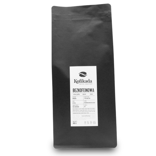 Kawa ziarnista Kofikada Rwanda Lala Salama DECAF CO2 Espresso 800g – NIEDOSTĘPNY - opinie w konesso.pl