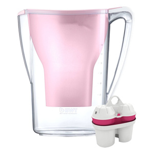 Dzbanek filtrujący wodę BWT Aqualizer Home 2.7L Różowy - manualny z wkładem Mg2+