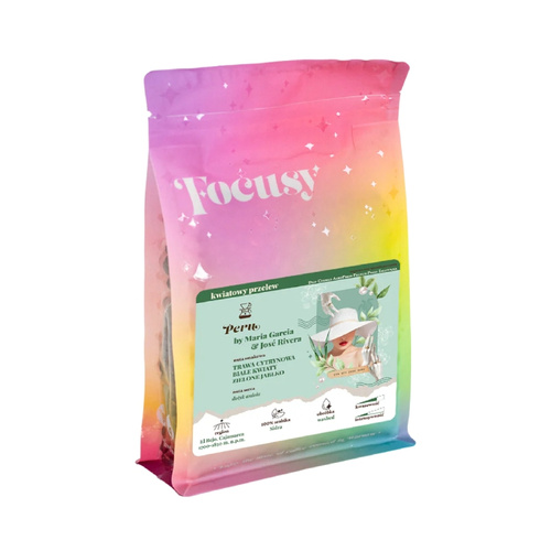Kawa ziarnista Focusy PERU by Maria Garcia & Jose Rivera - kwiatowy przelew 200g - opinie w konesso.pl
