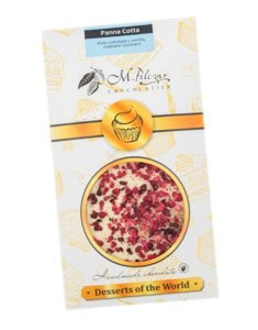 Biała czekolada M.Pelczar Chocolatier Desery Świata - Panna Cotta 50g - opinie w konesso.pl