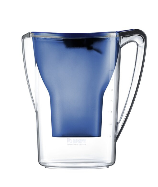 Dzbanek filtrujący wodę BWT Aqualizer Home 2.7L Niebieski - manualny z wkładem Mg2+