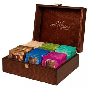 Skrzynka pełna herbat Sir Williams Tea - 90 saszetek