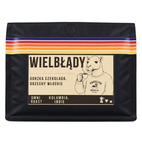 Kawa ziarnista Cafelito Wielbłądy 250g