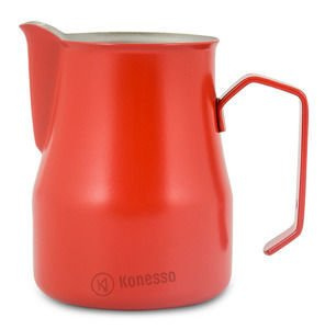 Dzbanek do spieniania mleka Motta 0,35l - CZERWONY