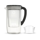 Szklany dzbanek filtrujący wodę Dafi Prisma LED Unimax 2,5 L - Czarny