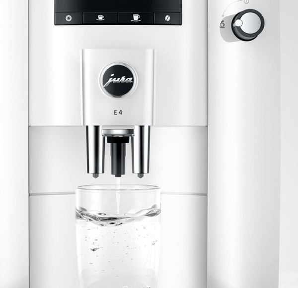 OUTLET 5111 - Ekspres do kawy Jura E4 Piano White (EA)