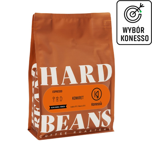 Kawa ziarnista Hard Beans Konkret Konesso 1kg