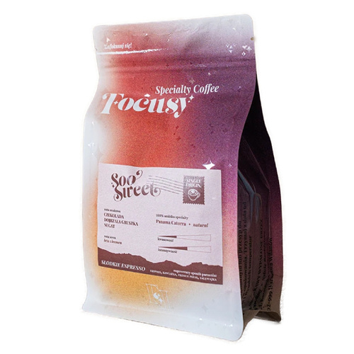Kawa ziarnista Focusy SooSweet Panama - słodkie espresso 250g