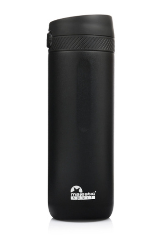 Kubek termiczny Majestic Sport Nord 600 ml - Czarny - opinie w konesso.pl