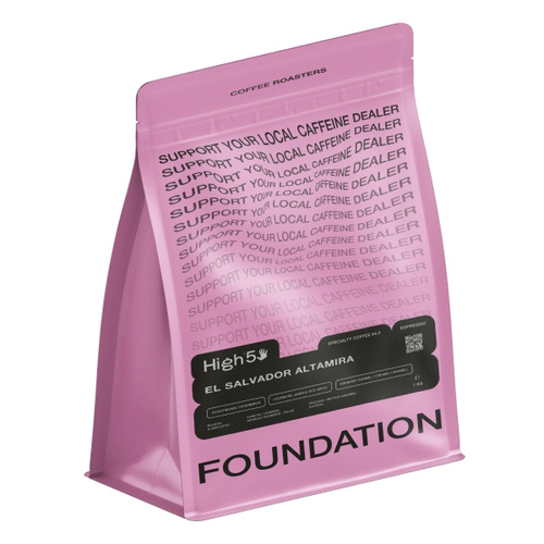 Kawa ziarnista Foundation Coffee Roasters High5 Salvador Altamira Espresso 1kg