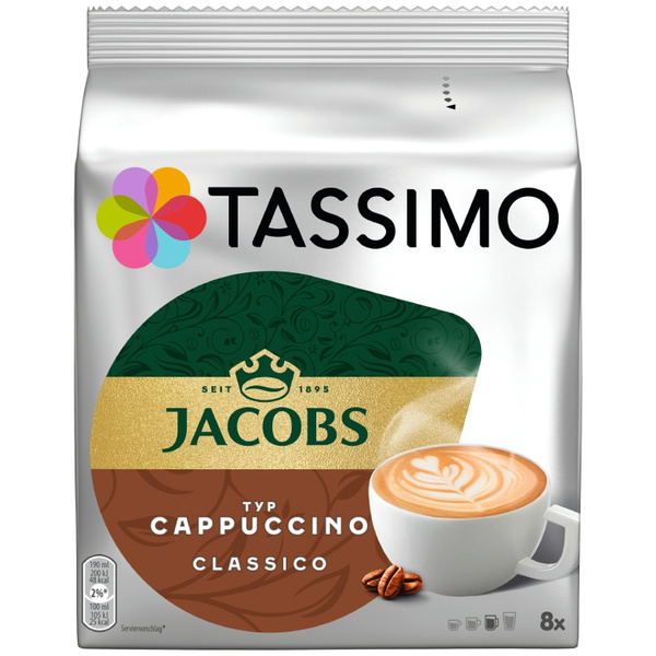 Kapsułki Tassimo Jacobs Cappuccino Classico 8 szt.