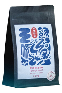Kawa ziarnista ZAO Coffee Power Shot 250g – NIEDOSTĘPNY - opinie w konesso.pl