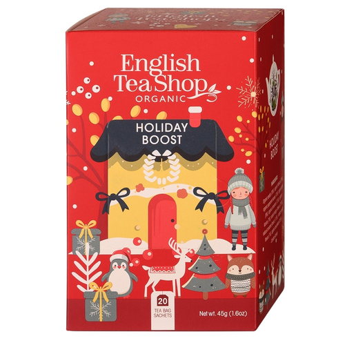 Herbata English Tea Shop Xmas Holiday Boost 20x1,5g - opinie w konesso.pl