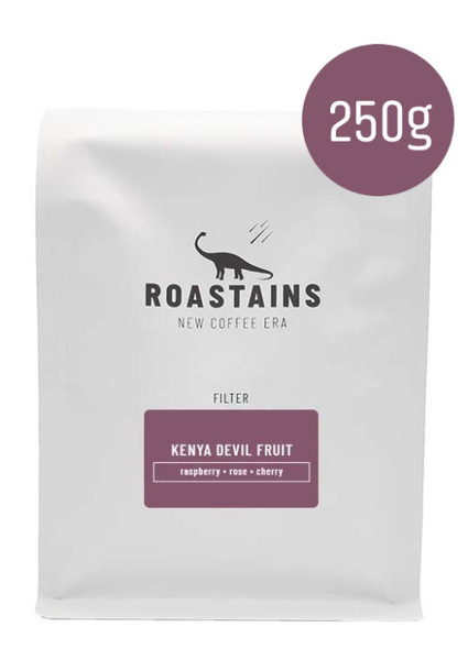 Kawa ziarnista Roastains Kenia Devil Fruit FILTR 250g - NIEDOSTĘPNY