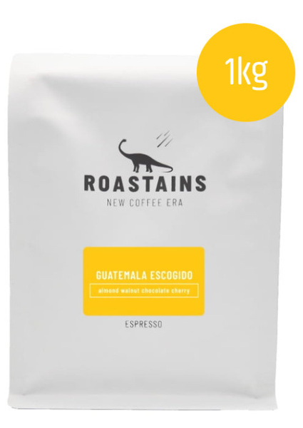 Kawa ziarnista Roastains Gwatemala Escogido ESPRESSO 1kg – NIEDOSTĘPNY