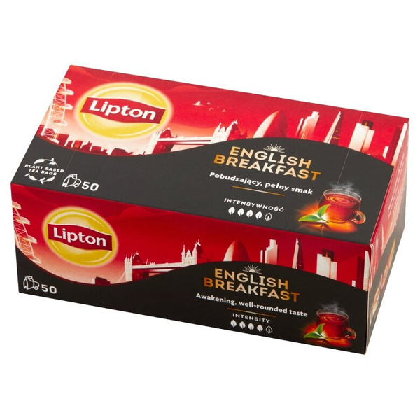 Herbata czarna Lipton English Breakfast 50x2g
