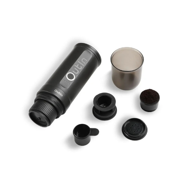 Zaparzacz do kawy z etui OutIn Nano Travel Kit - Space Grey