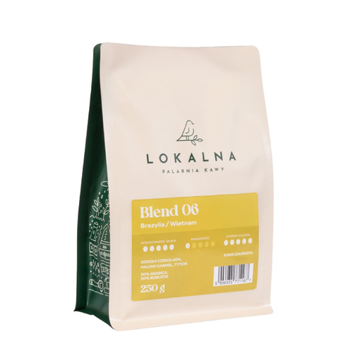 Kawa ziarnista Lokalna Palarnia Kawy Blend 06 250g