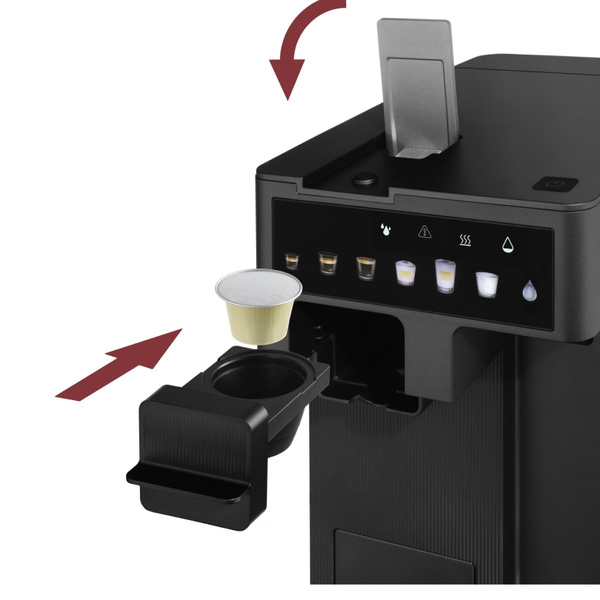 Ekspres do kawy Catler ES 751 B Renzo - Czarny + GRATIS SZKLANKI SENCOR DO LATTE