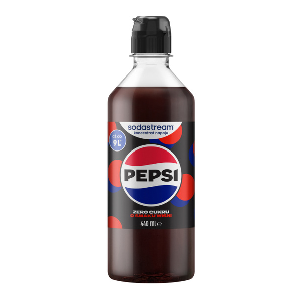 Syrop SodaStream Pepsi Wiśnia Zero Cukru 440 ml