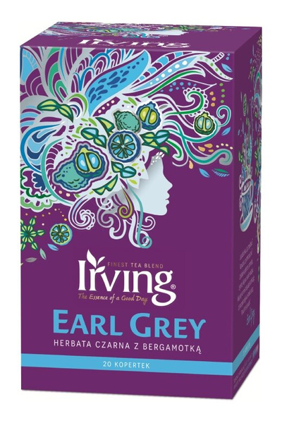 Herbata czarna Irving Earl Grey koperty 20x1,5g