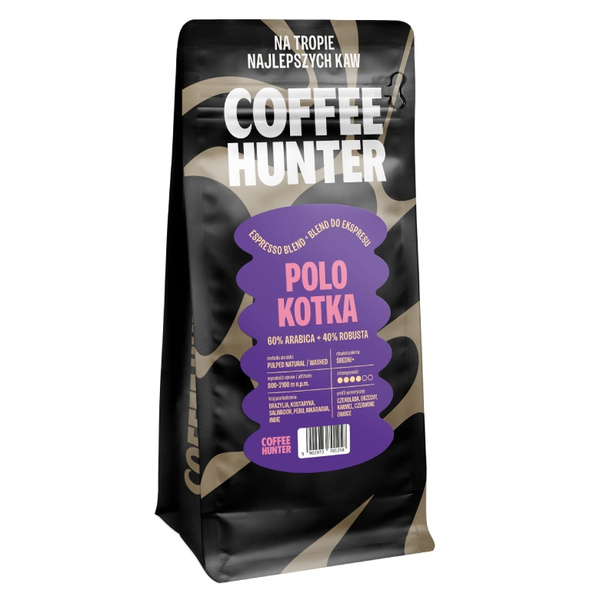 Kawa ziarnista COFFEE HUNTER Polo Kotka 1kg