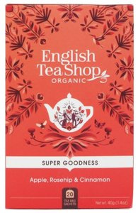 Ziołowa herbata English Tea Shop Apple Rosehip Cinnamon 20x2g