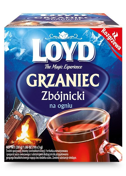Herbata Loyd Grzaniec Zbójnicki na ogniu 10x3g