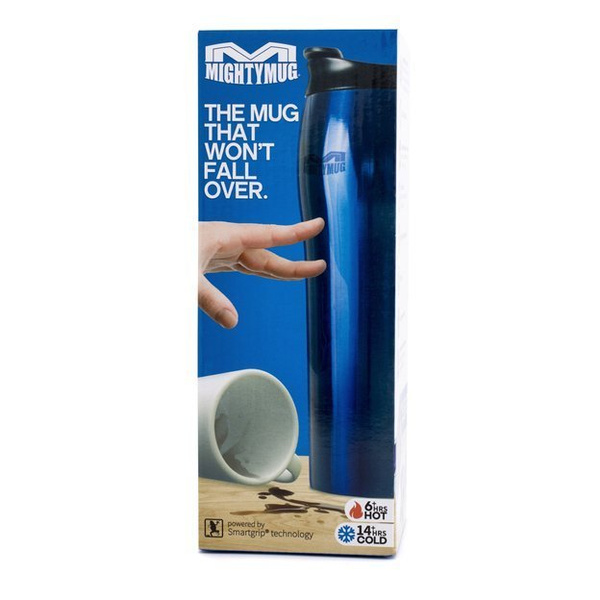 Kubek termiczny Mighty Mug GO SS 530 ml - Niebieski - NIEDOSTĘPNY