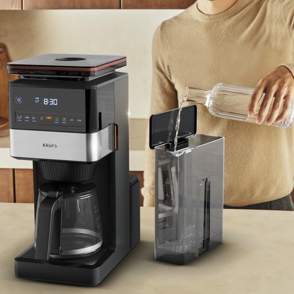 Ekspres do kawy KRUPS Grind Aroma XL KM842810 - Czarny
