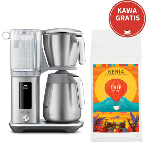 Przelewowy ekspres do kawy SAGE SDC465BSS the Luxe Brewer Thermal + 1KG KAWY GRATIS